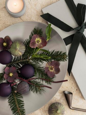 Блюдо плоске 34 см, матова нержавіюча сталь Ondea Blomus