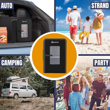 Мини-холодильник 15 л черный KS15 Sommertal