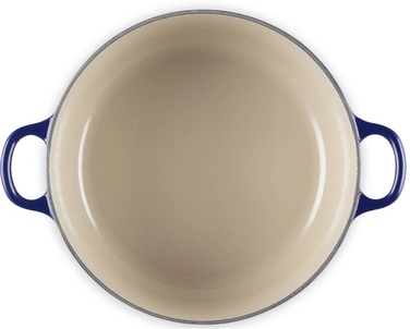 Жаровня 24 см із кришкою, темно-синя Tradition Le Creuset