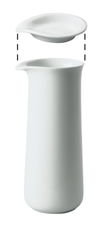 Глечик 1,0 л, білий Five Senses Kahla