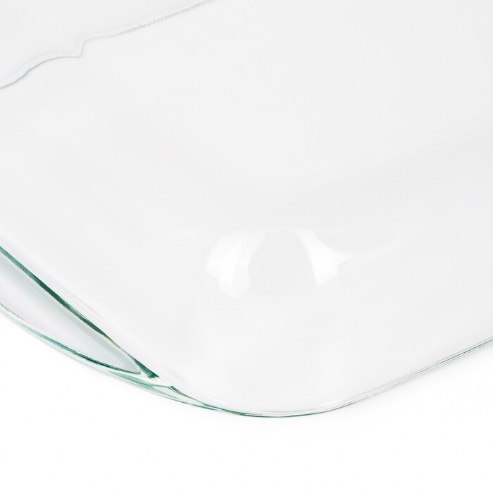 Марміт прямокутний Fissman 38,5x23,5x6 см / 3,6 л жаростійке скло (6048)