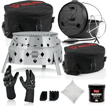 Набір голландської духовоки з 11 предметів BBQ-Toro