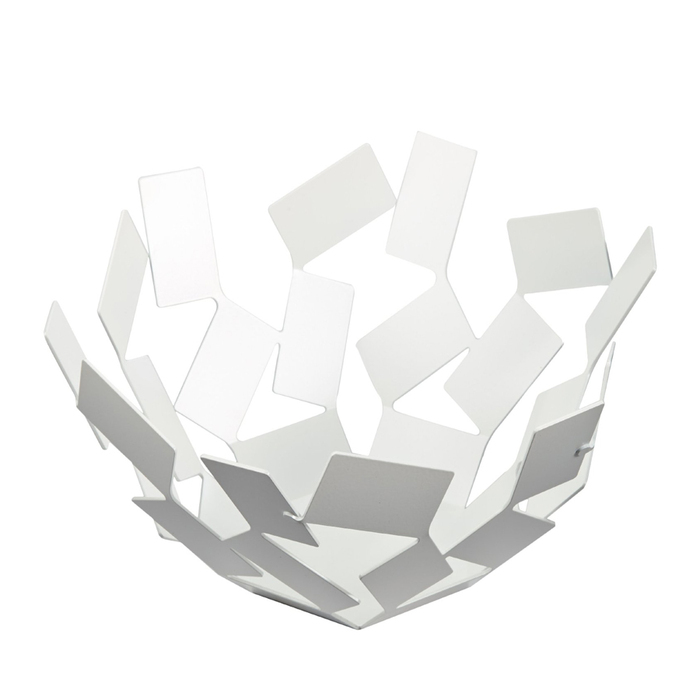 Ваза для фруктів 27,3х13х27,3 см біла Scirocco Alessi