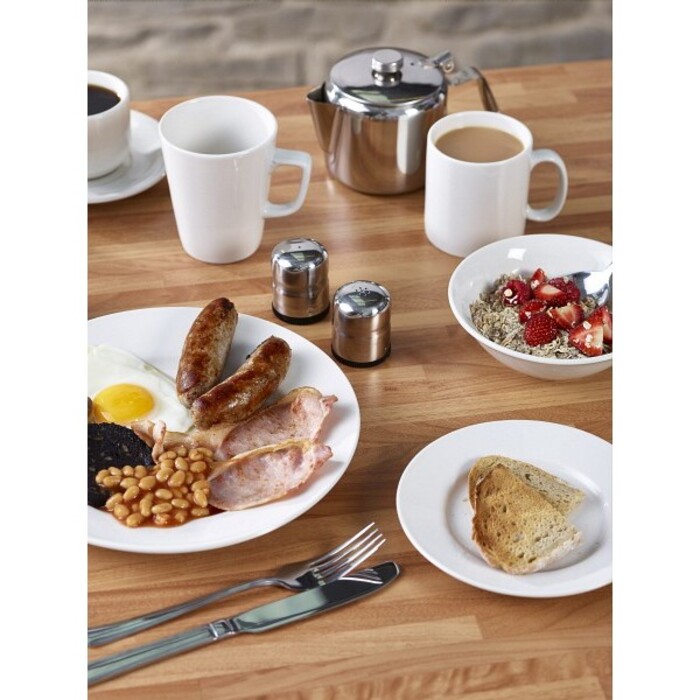 Тарілка з бортом, 21 см, GenWare