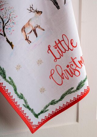 Набір з 3 різдвяних кухонних рушників  Rural Christmas 50 x 70 см Maison d' Hermine