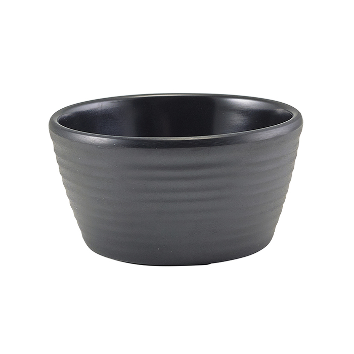 Соусник меламіновий 68 мл, чорний, матовий, GenWare