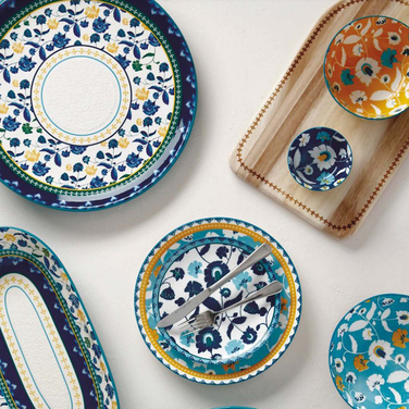 Блюдо сервировочное Maxwell & Williams RHAPSODY BLUE, фарфор, 43 х 22 см