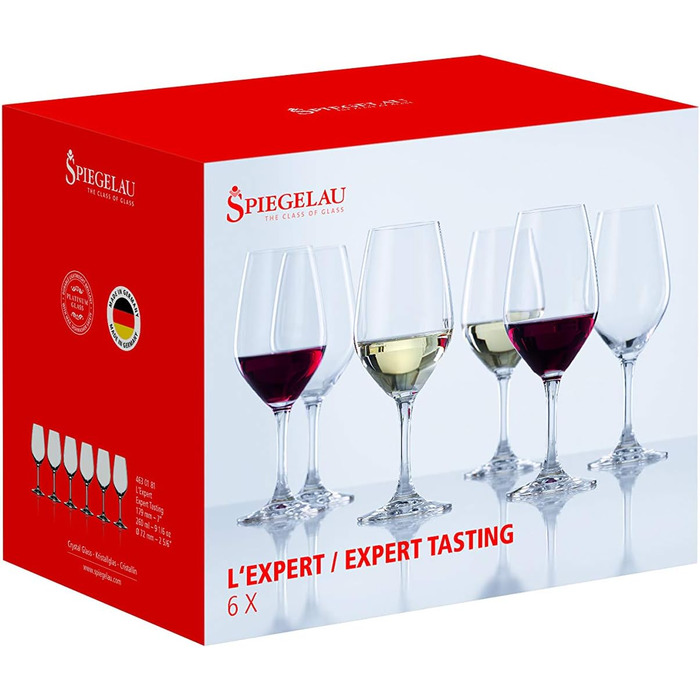 Набір дегустаційних келихів для вина 260 мл, 6 предметів,  Special Glasses Tasting Spiegelau