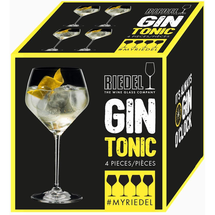Набір келихів для джин-тоніка 670 мл, 4 предмети, Extreme Riedel