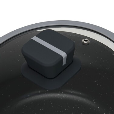 Кастрюля со стеклянной крышкой 24 см 4,5 л LUXURIA Fissman