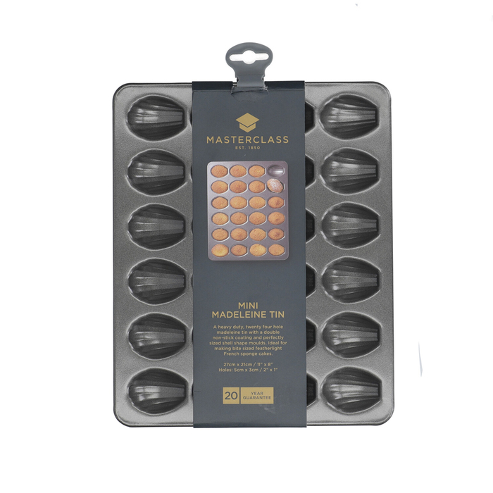 Форма для випікання печива мадлен Kitchen Craft MASTERCLASS, 27 х 21 см
