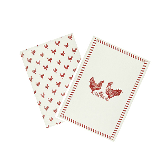 Набір рушників Kitchen Craft HEN, 70х47 см, 2 шт.