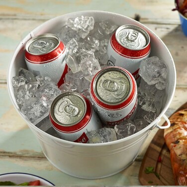 Ведро эмалированное, 5,2 л, h 18,6, d 22 см, GenWare