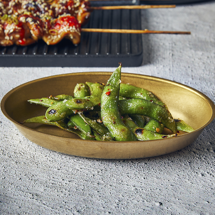 Салатник овальний 17.5*11 см, 300 мл, Gold Vintage Steel, GenWare