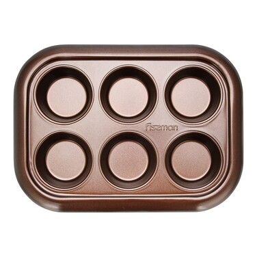 Форма для випікання 6 кексів Fissman 29,4x21x3,5 см (5648)