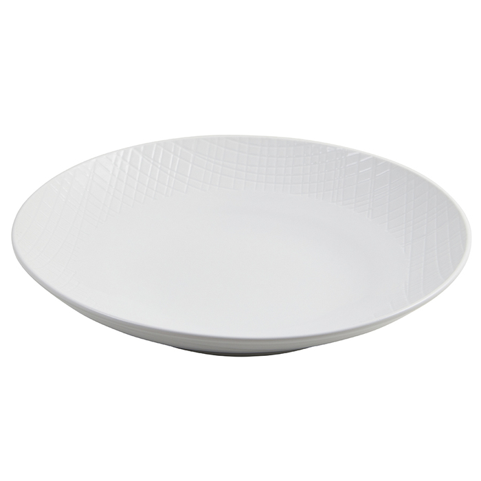 Тарелка глубокая 25 см, Incise Porcelain Lavara, GenWare