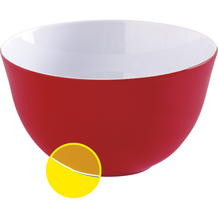 Піала / чаша для салату з кришкою 26 см, червона Magic Grip Kitchen Kahla