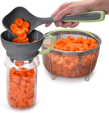 Набір для консервації 5 предметів зелений Presto