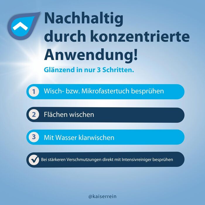 Засіб для миття кухонних меблів 1 л KaiserRein professional