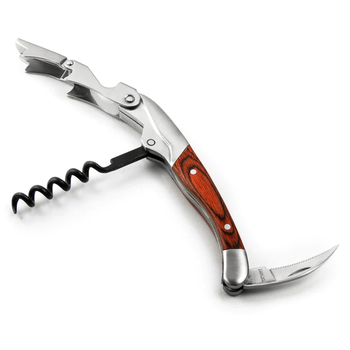 Нарзанник, нож барный, деревянная ручка, Waiter's Friend, Urbanbar (Урбанбар)