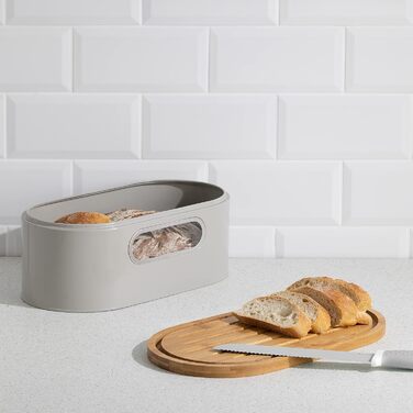 Хлібниця з дерев'яною кришкою, таупова Navaris