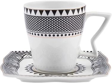 Набор для завтрака/сервировки на 6 персон - Элегантный набор посуды для идеального начала дня, 32 шт.