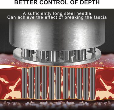 Молоток для мяса из нержавеющей стали 19,5 см LMYKH