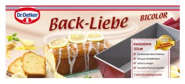 Форма для выпечки пирога/хлеба красная Ø 30 см Back-Liebe Bicolor Dr. Oetker
