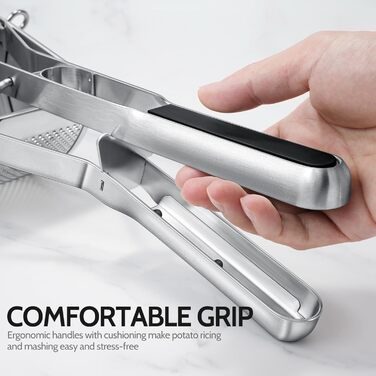 Прес для картоплі 30 см, чорний Sopito