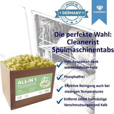 Набор таблеток для посудомоечной машины 550 шт Die Seifenblase