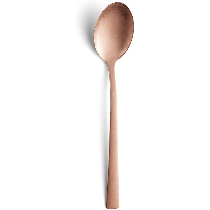 Набір столових приборів Amefa MANILLE 16 предметів Покриття PVD Нержавіюча сталь Набір столових приборів на 4 персони Сталь леза 13/0, нержавіюча сталь 18/0 З ножем, виделкою, ложкою та кавовою ложкою (мідна)