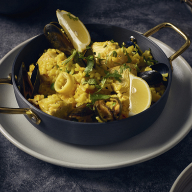 Сковорідка для подачі 20*4.5 см, 1.1 л, кругла, алюмінієва, GenWare