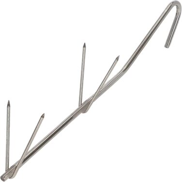 Гачки для для коптильні з нержавіючої сталі 10 шт 19 см A&N