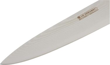 Ніж шеф-повара, 15 см дамаська сталь, оливкове дерево Le Creuset