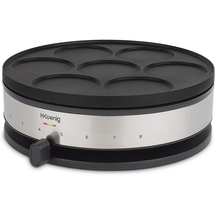 Млинниця електрична 2-в-1, 1500 Вт H.Koenig