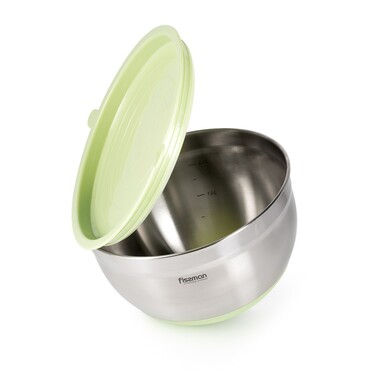 Миска з кришкою 20x12 см 3 л Fissman