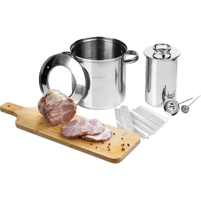 Шинковарка на 1,5 кг з каструлею і термометром Browin