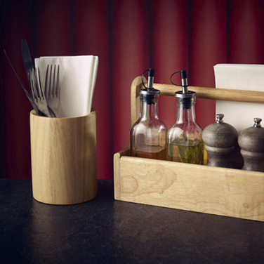 Тримач для столових приладів, 10*13 см, Hevea Wood, GenWare