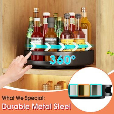 Органайзер для спецій чорний SAYZH