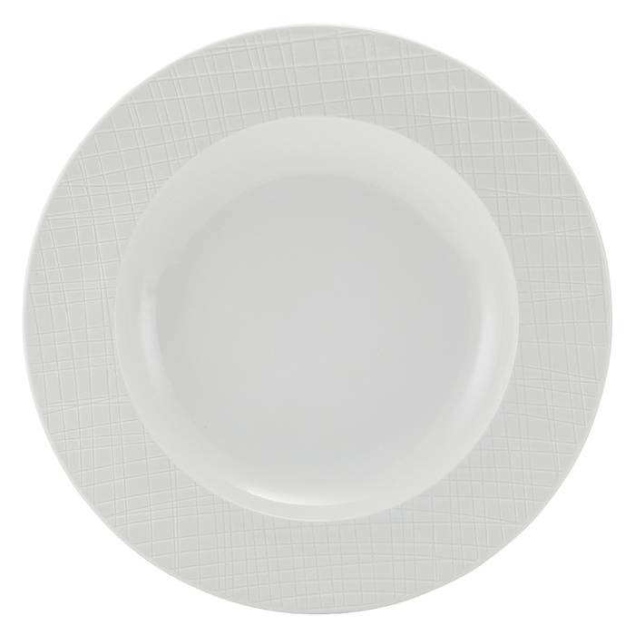 Тарілка для пасти 28.5 см, Incise Porcelain Lavara, GenWare