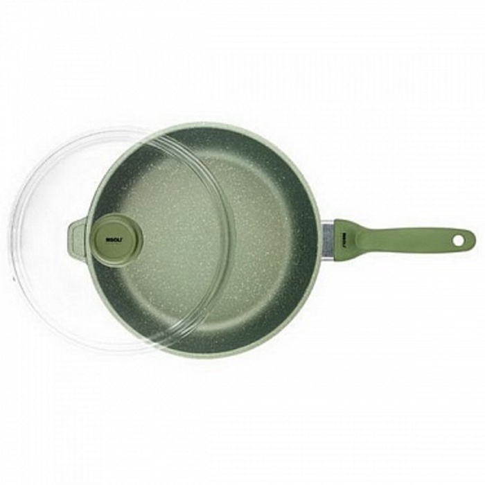 Сотейник с крышкой, диам. 28 см Dr. Green Induction 00105DRIN/28 RISOLI