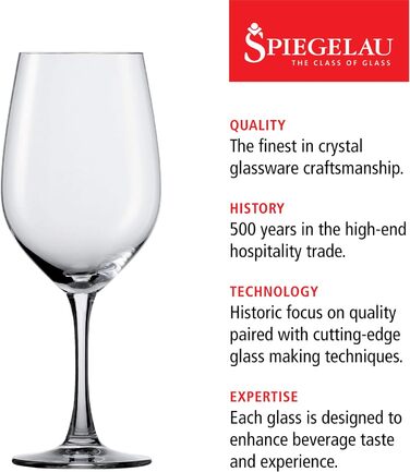 Набор из 4 бокалов для шампанского, хрустальный бокал, 190 мл, Winelovers, 4090187 (Бокалы для бордо)