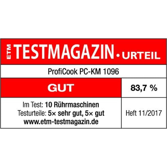 Кухонний комбайн 10 л PC-KM 1096 ProfiCook