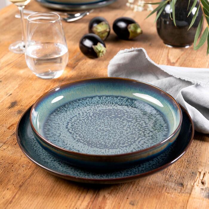 Супова тарілка 21,5 см, сіро-синя Crafted Villeroy & Boch