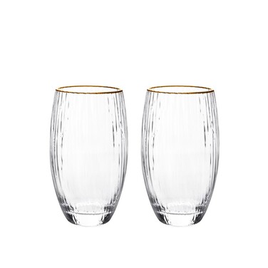 Набір з 2-х склянок Fissman 600 мл скло (19082)