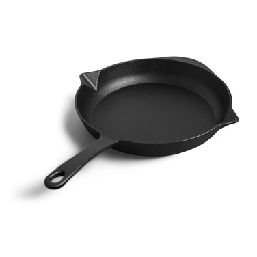 Сковорода чугунная с ручкой 30 см Burnhard