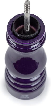 Перцевий млин Париж 18 см - Колекція Paris-rama - Класичне регулювання помелу - Виготовлений з сертифікованої PEFC деревини - Aubergine Pepper Mill