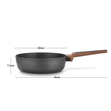 Глубокая сковорода Fissman DIAMOND 28x7,5 см (14306)