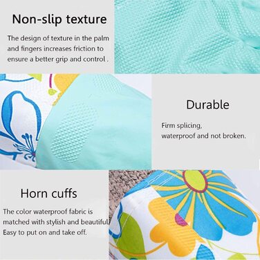 Рукавички для миття посуду 3 пари 42 см Yiomxhi