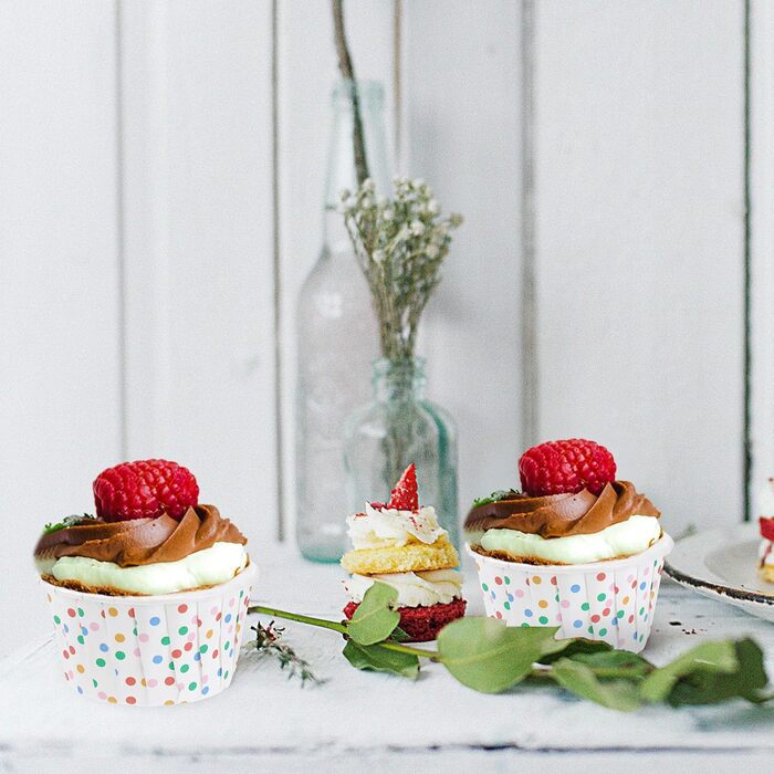 Набір паперові стаканчики для морозива 100 шт. Angoily